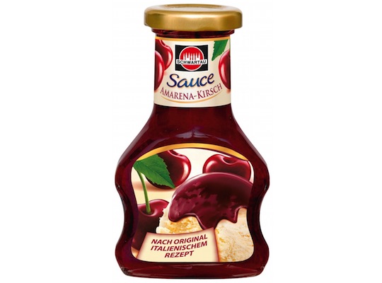 Schwartau Sauce Amarena Cherry 125g