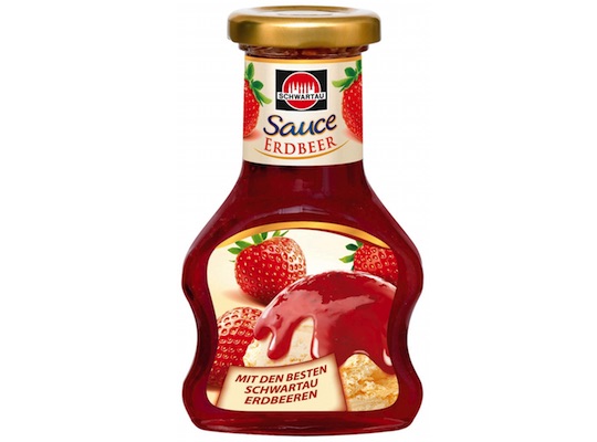 Schwartau Dessert Sauce Erdbeer 125ml