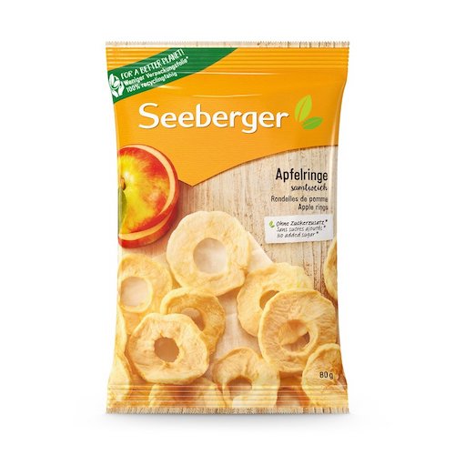 Seeberger Apple Rings 80g