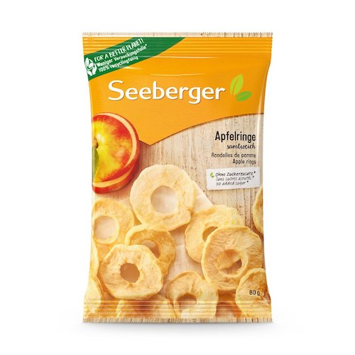 Seeberger Apfelringe 80g