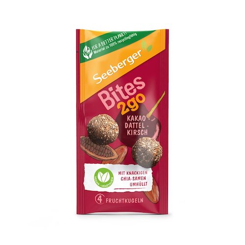 Seeberger Bites2go Cocoa-Date-Cherry 38g