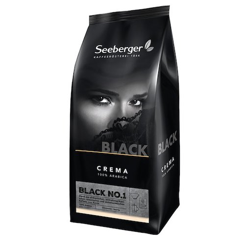 Seeberger Coffee Black No.1 Whole Beans 250g