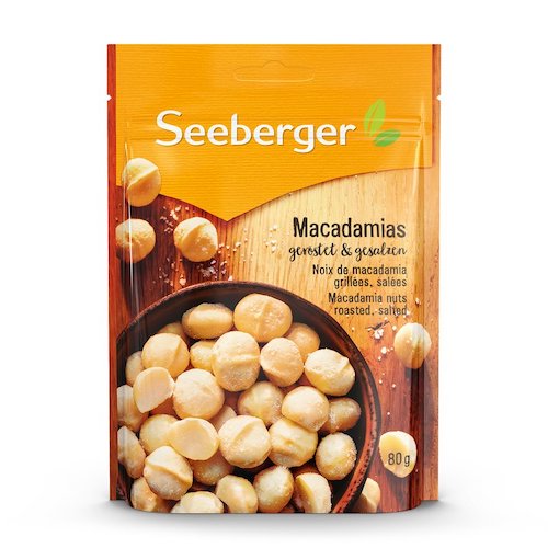Seeberger Macadamia Nüsse 80g