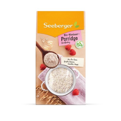 Seeberger Organic Porridge Raspberry 400g Seeberger Organic Porridge Raspberry 400g